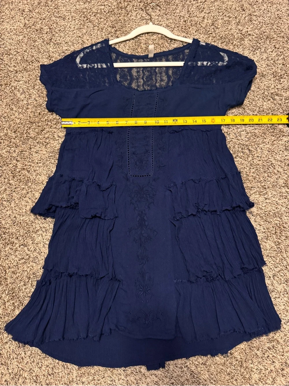 Free People flowy navy